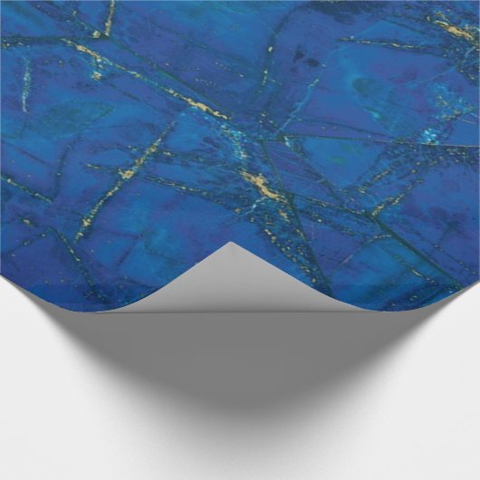 Lapis Lazuli Cadeaupapier (Hoek)