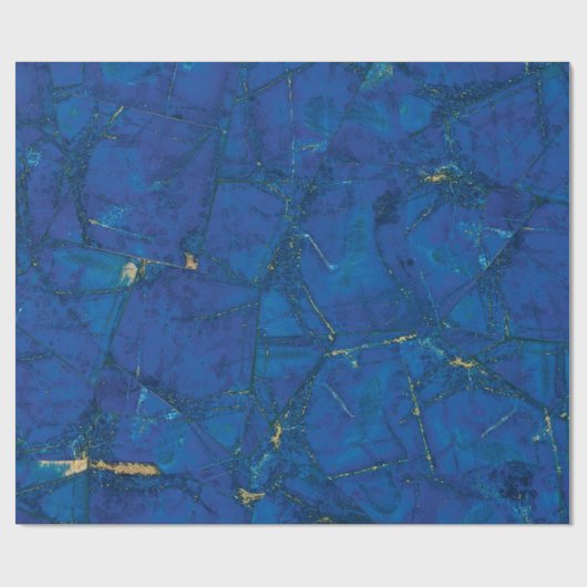 Lapis Lazuli Cadeaupapier (Vlak)