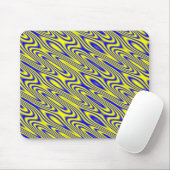 Lapis Lazuli Draaikolken Abstract Patroon Muismat (Met muis)