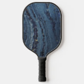 Lapis Lazuli Edelsteen Pickleball Paddle (Voorkant)