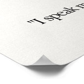 Lapis Lazuli Gem Crystal Betekenis Kaart Poster (Hoek)