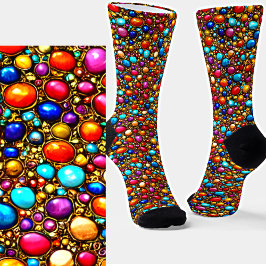 Lapis Lazuli & Gemstenen in goudsieraden Sokken