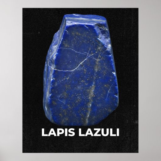 Lapis Lazuli Gemstone Poster (Voorkant)