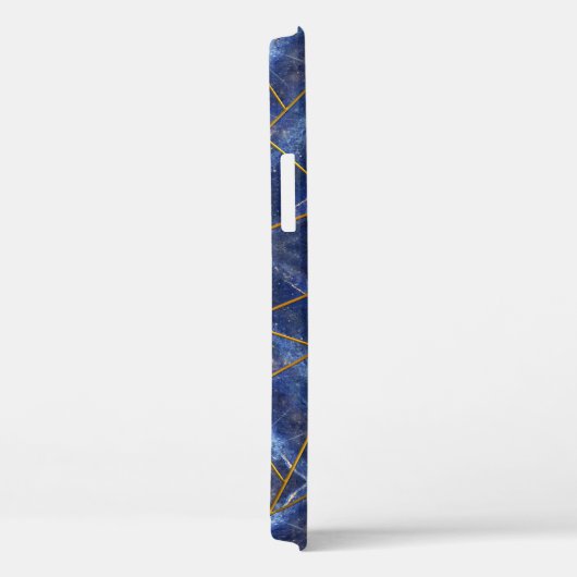 Lapis Lazuli Inlay Kijk met Golden Trim Case-Mate iPhone Case (Achterkant / Rechts)