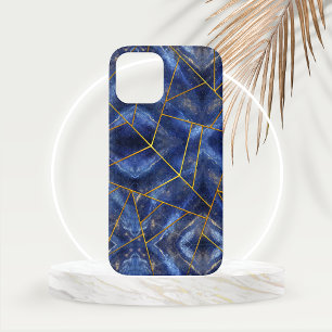 Lapis Lazuli Inlay Kijk met Golden Trim Case-Mate iPhone Case