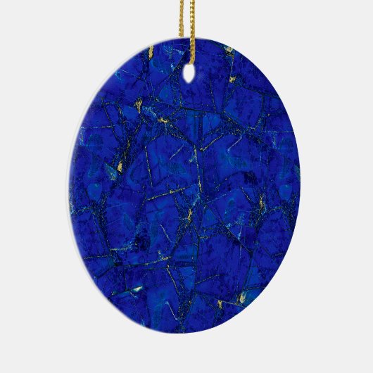 Lapis Lazuli Keramisch Ornament (Rechts)
