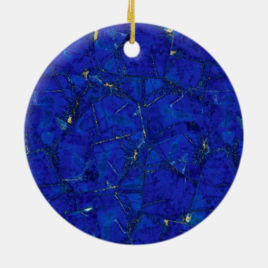Lapis Lazuli Keramisch Ornament (Achterkant)