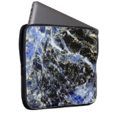 Lapis Lazuli-laptophoes Laptop Sleeve (Voorkant Rechts)