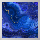 Lapis lazuli-Poster Poster (Voorkant)