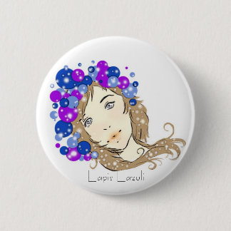 Lapis Lazuli Ronde Button 5,7 Cm