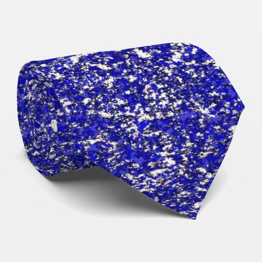 "Lapis Lazuli" Stropdas (Opgerold)