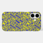 Lapis Lazuli Swirlies iPhone Case (Achterkant (horizontaal))