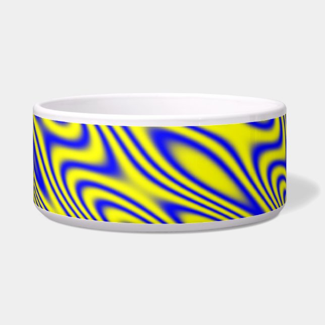 Lapis Lazuli Swirls Dog Bowl Voerbakje (Rechts)