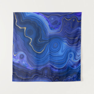 Lapis Lazuli tapijt Wandkleed