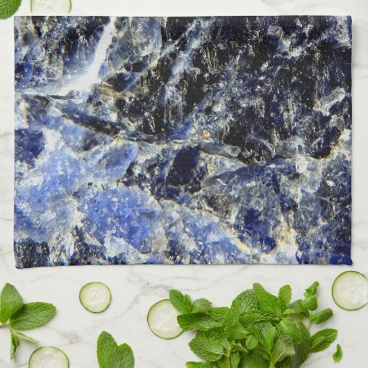 Lapis Lazuli Tea Towel Theedoek (Gevouwen)