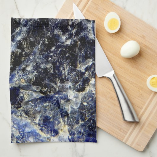 Lapis Lazuli Tea Towel Theedoek (Quarter Fold)