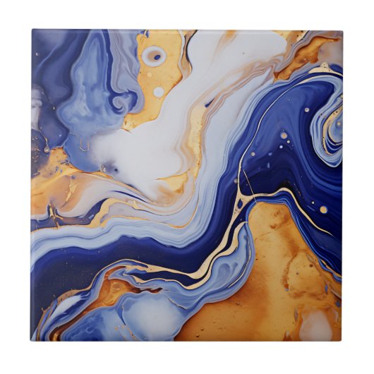 Lapis Lazuli Tegel Tegeltje (Voorkant)