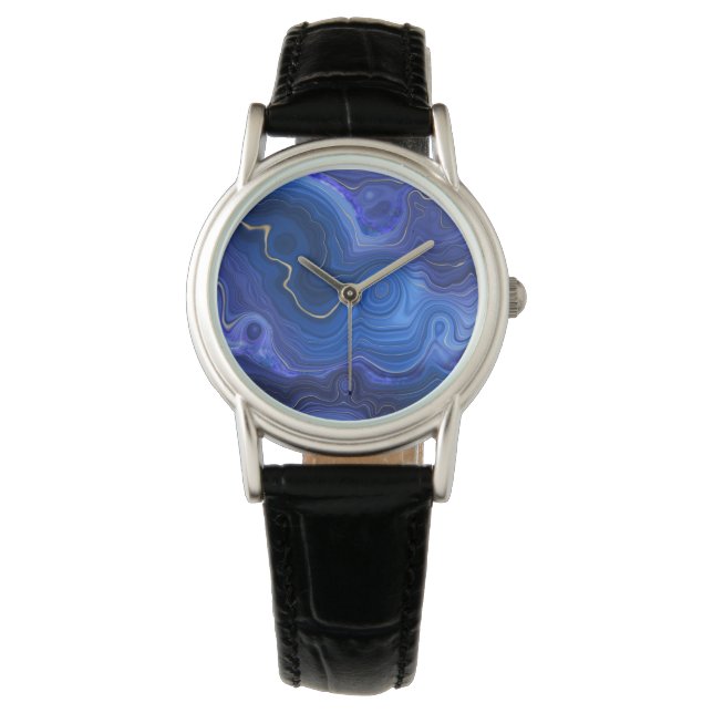 Lapis Lazuli Watch Horloge (Voorkant)