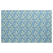 LAPIS PINEAPPLE O'CLOCK Blue Tropical Hawaiian Stof (Yard (91,4 cm))