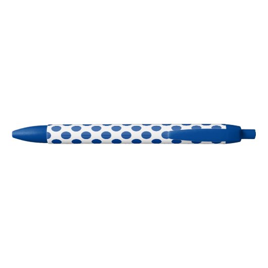 Lapis Polka Dots Zwarte Inkt Pen (Achterkant)