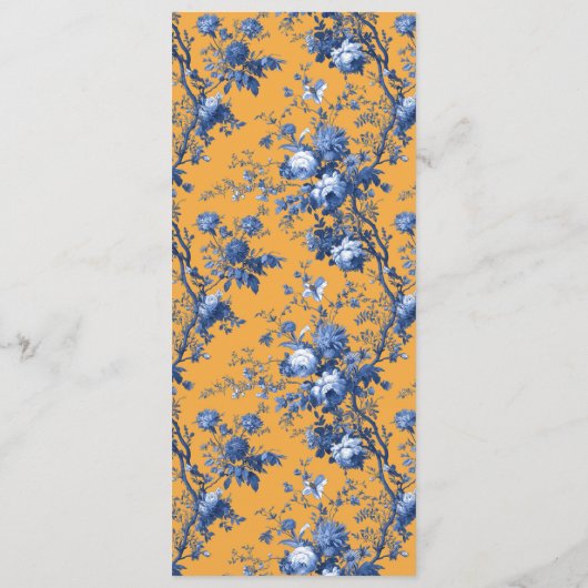 Lapis Rose Wedding Menu (Achterkant)