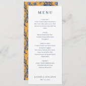 Lapis Rose Wedding Menu (Voorkant / Achterkant)