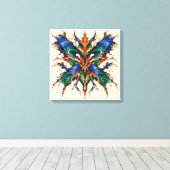 Lapis Totem Canvas Afdruk (Insitu (Houten vloer))