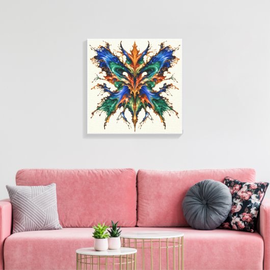 Lapis Totem Canvas Afdruk (Insitu (Woonkamer))