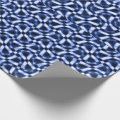 Lapislazuli kleuren Simulatie Cadeaupapier (Hoek)