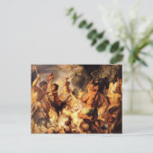Lapiths en the Centaurs van Jacob Jordaens Briefkaart (Staand voorkant)