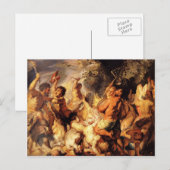 Lapiths en the Centaurs van Jacob Jordaens Briefkaart (Voorkant / Achterkant)