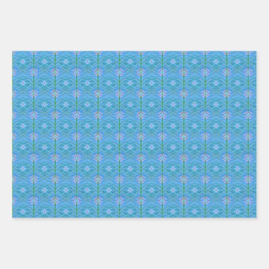 Lapiz Tapestry Wrapping Paper Trio (Voorkant 3)