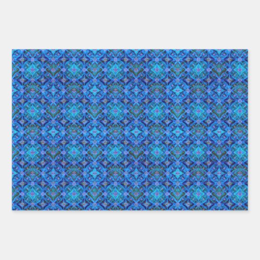 Lapiz Tapestry Wrapping Paper Trio (Voorkant 2)