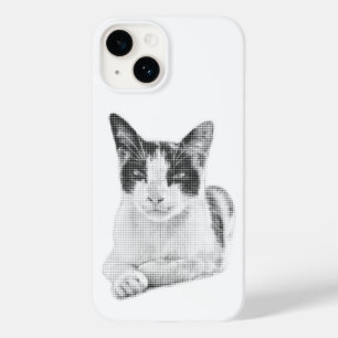 Lapjeskat Halftone Case-Mate iPhone 14 Hoesje