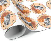Lapjeskat Halloween Cadeaupapier (Rol Hoek)