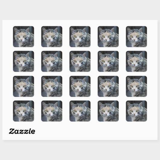 Lapjeskat Stickers (Vel)