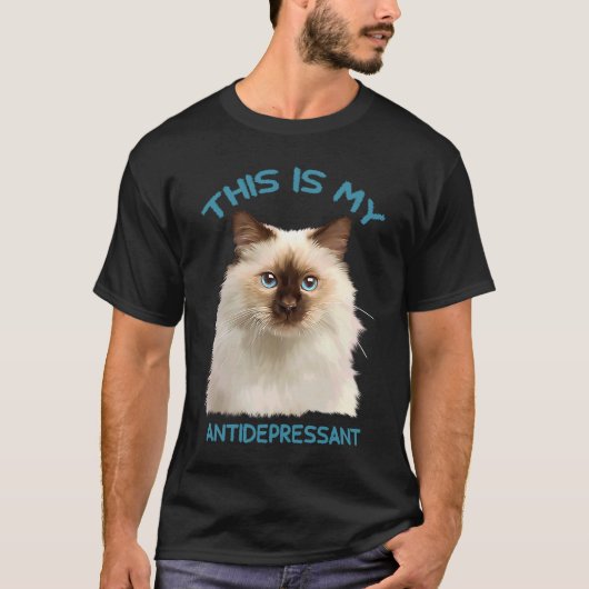 Lapjeskat T-shirt (Voorkant)