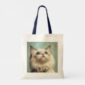Lapjeskat Tote Bag (Achterkant)