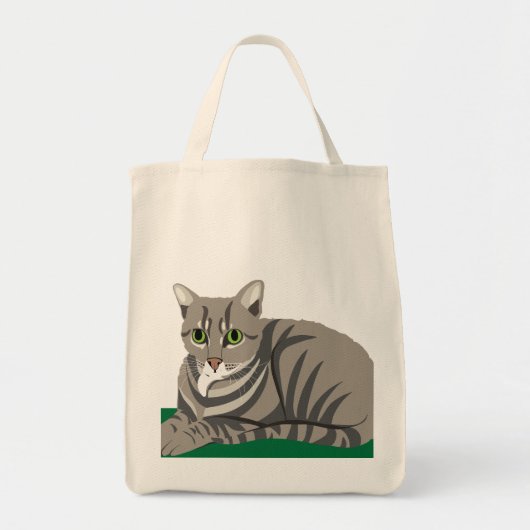 Lapjeskat Tote Bag (Voorkant)