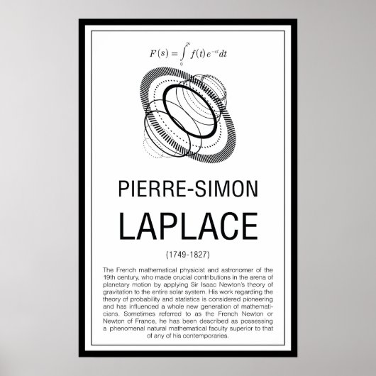 Laplace Poster (Voorkant)