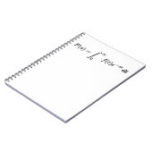 Laplace-transformatievergelijking, wiskunde-basist notitieboek (Linkerzijde)