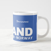LAPLAND aangepaste monogram & kleur mokken (Rechts)