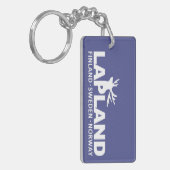 LAPLAND aangepaste sleutelhanger (Voorkant Links)