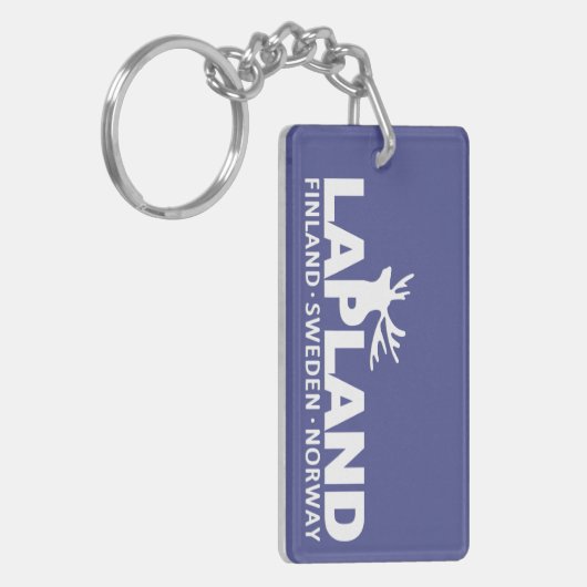 LAPLAND aangepaste sleutelhanger (Voorkant Links)