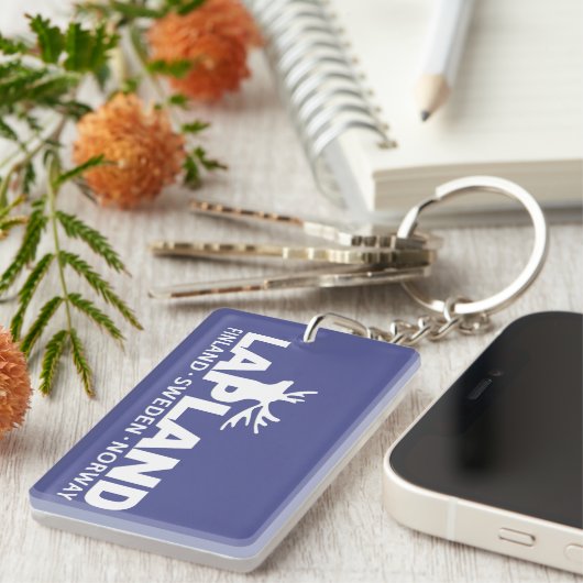 LAPLAND aangepaste sleutelhanger (Voorkant Rechts)