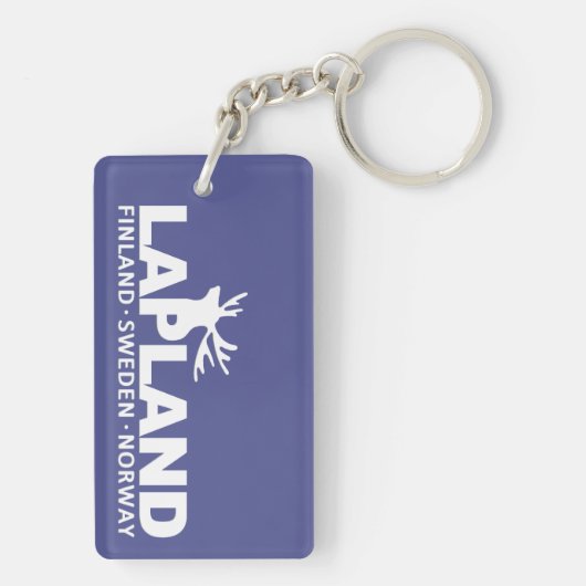 LAPLAND aangepaste sleutelhanger (achterkant)