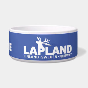 LAPLAND aangepaste tekst & kom voor kleurdieren