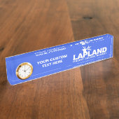 LAPLAND bord aangepaste kleurnaam Naambordje (Zijkant)