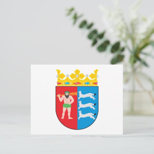 Lapland Coat of Arms Briefkaart (Staand voorkant)