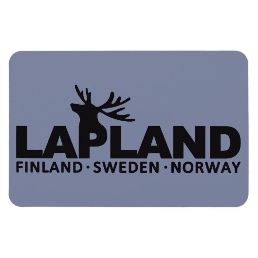 LAPLAND custom magneet (Horizontaal)